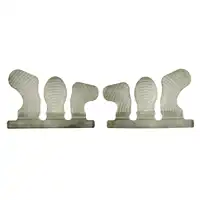 Languettes adhésives rbCarbon blanc taille 2