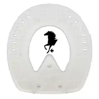 Glue-On Easycuff Wedge Grip 2.5° front 134 