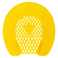 Plaque en plastique Luwex 3-4 jaune