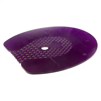 Plaque en plastique Luwex 7-8 violette_2