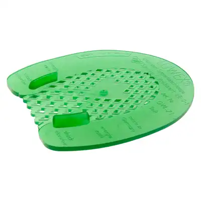 Plaque en plastique Luwex 1-2 verte_2