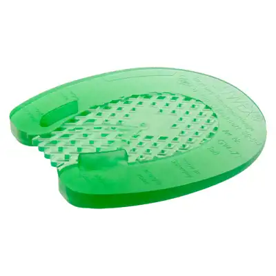 Plastiksohle Luwex keilförmig 1-2 grün_2