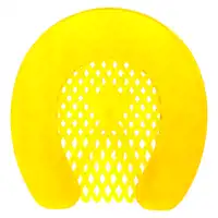 Plastiksohle Luwex keilförmig 3-4 gelb