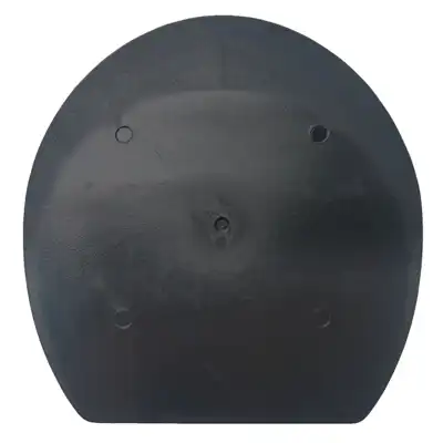 Plastic pad wedge 10mm black 20x20_1