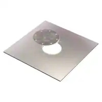 Hospital pad alu Lenz round