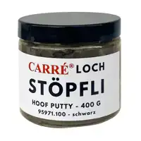 Hoof Putty Stöpfli - Ebony, nail holes