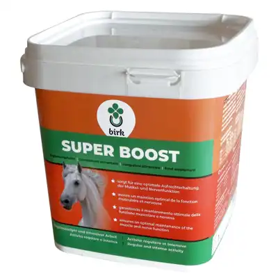 Birk Super Boost– Complément pour cheval riche en vitamines E et sélénium_1