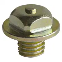 Screw-in stud M8 with flange 8mm