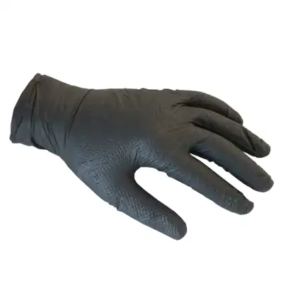 Handschuhe Nitril schwarz Grösse M _2
