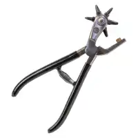 Revolving Punch Pliers hand forged