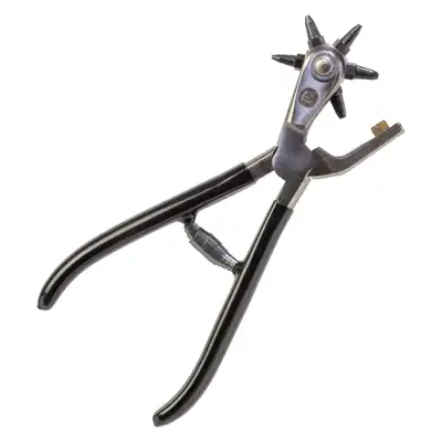 Revolving Punch Pliers hand forged_1