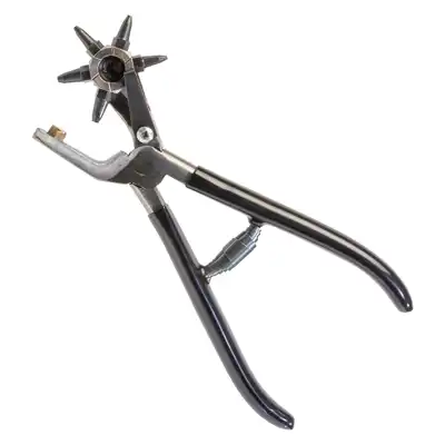 Revolving Punch Pliers hand forged_2