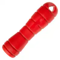 Rasp handle plastic Vallorbe 7 red