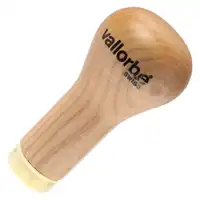 Rasp handle wood Vallorbe brass L