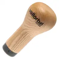 Rasp handle wood Vallorbe black L