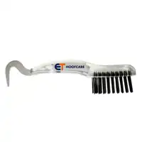 Cure-pied + brosse en acier