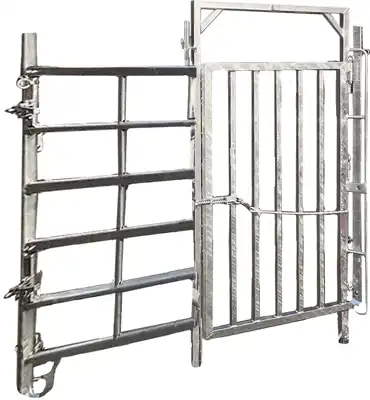 Drift fence with pass door_1