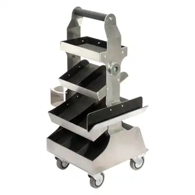 Toolbox ToolTree Aluminium + Rollers for blacksmiths_1