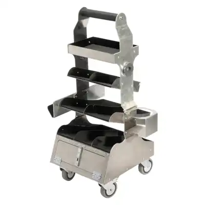Toolbox ToolTree Aluminium + Rollers for blacksmiths_2