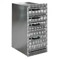 Alu-Armoire 4 tiroirs