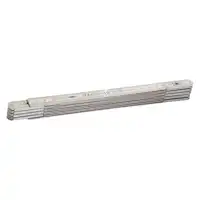 Metall-Massstab 2m alu