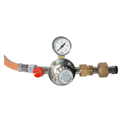 Conduite gaz avec régulateur CH_2