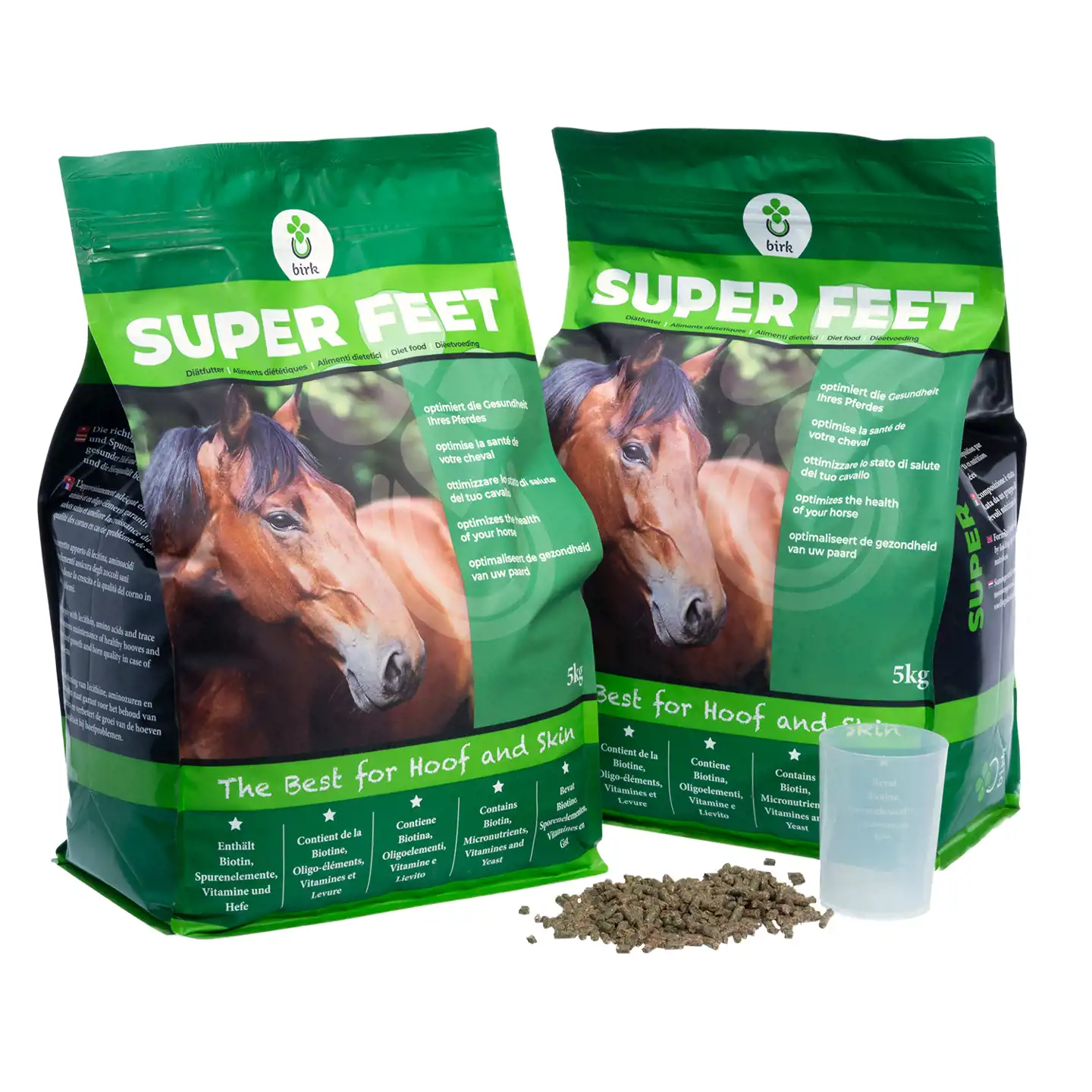 Supplement for horses Birk Super Feet