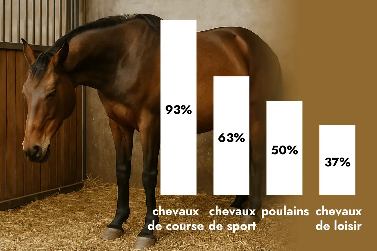 Diagramme prévalence ulcères gastriques