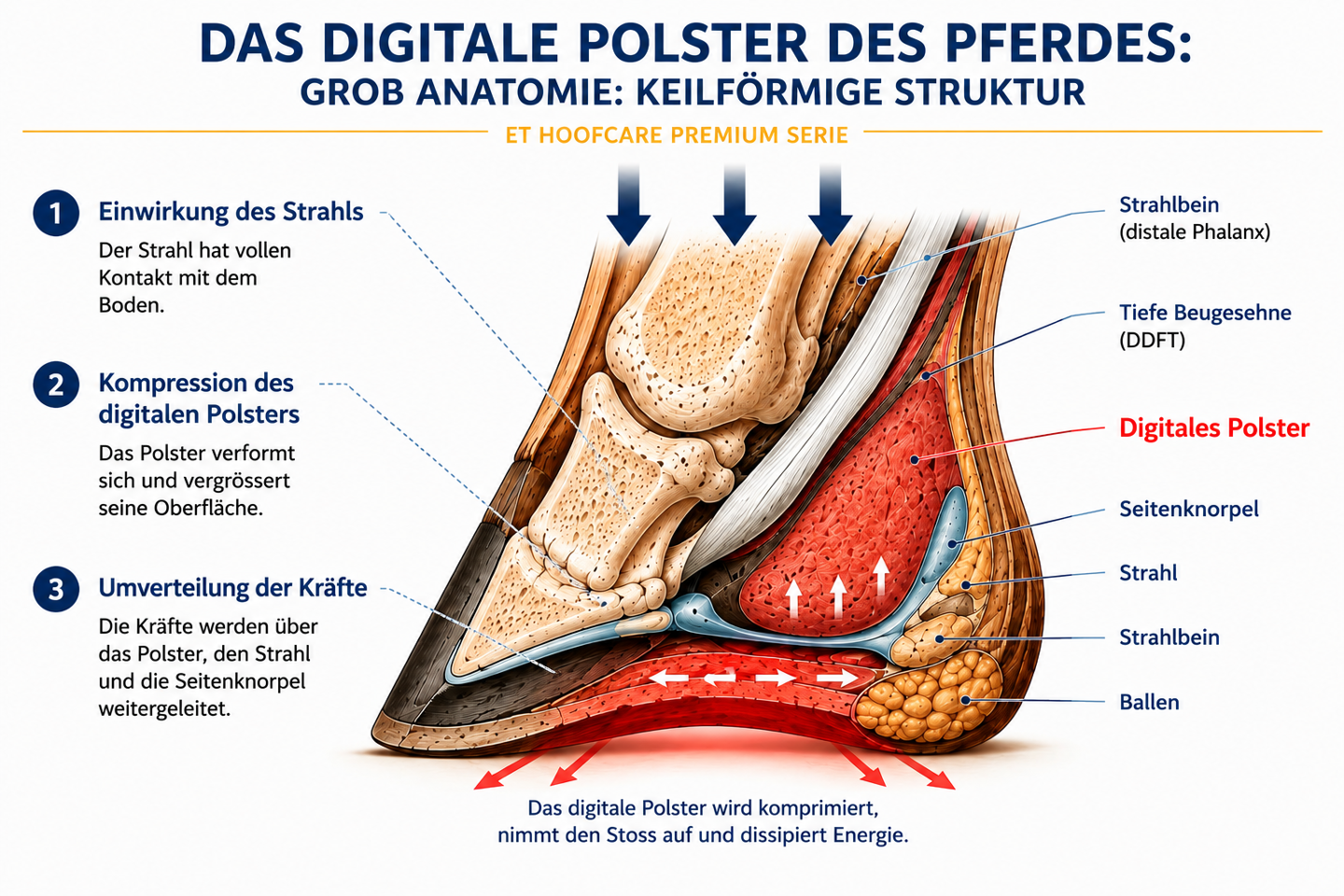 Grob Anatomie: Keilförmige Struktur Schema