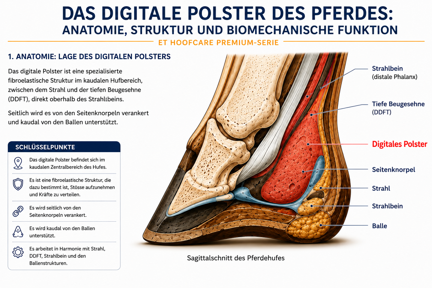 Anatomie, Struktur und Biomechanische Schema