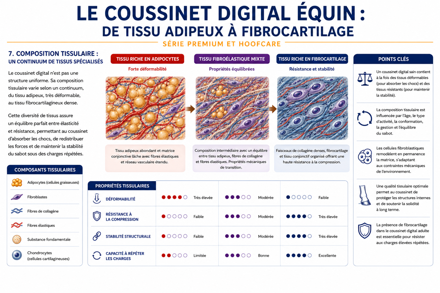 Du tissu adipeux à fibrocartilage Comparatif tissu adipeux et fibrocartilage