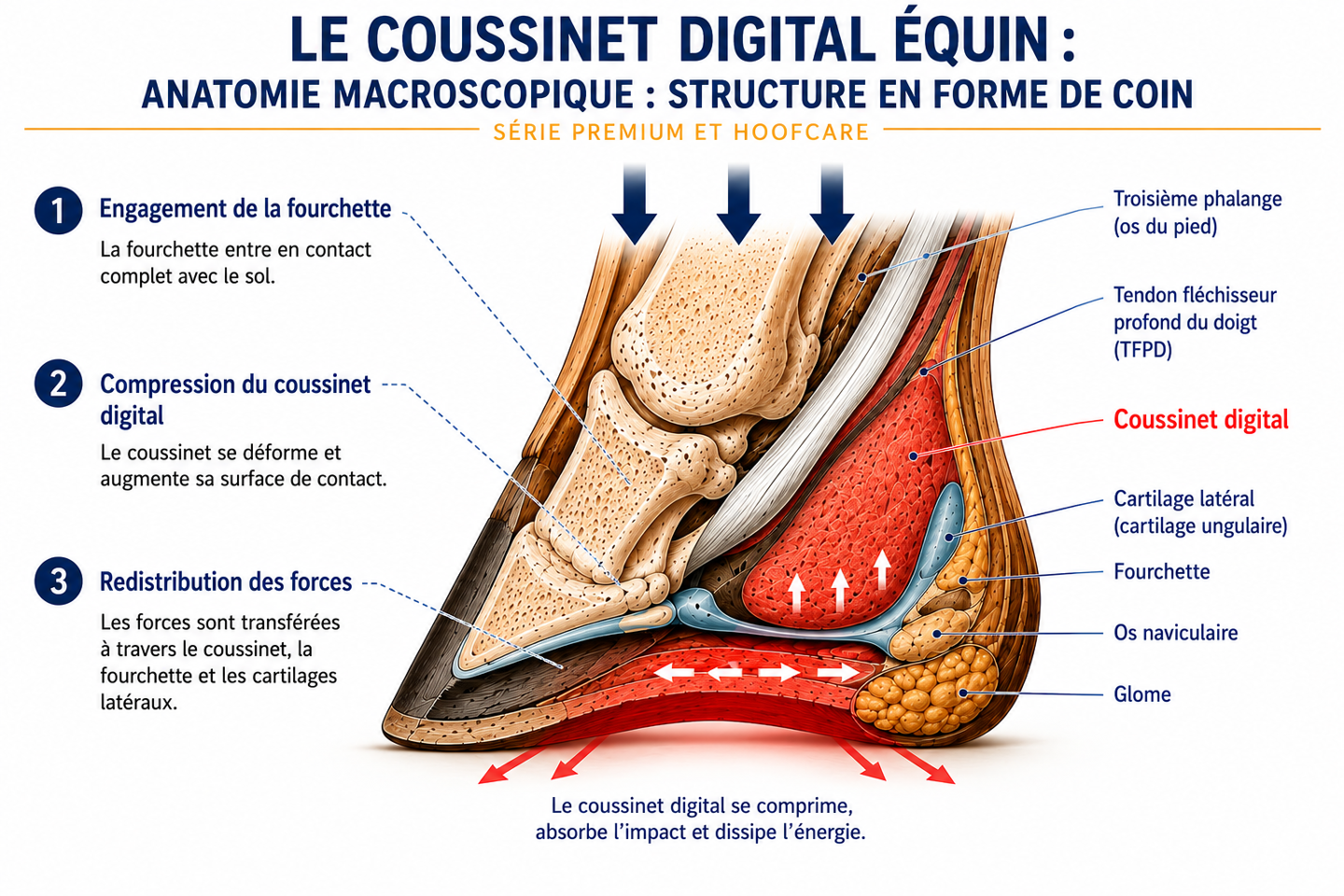Anatomie macroscopique : structure en cœur Schéma anatomie macroscopique