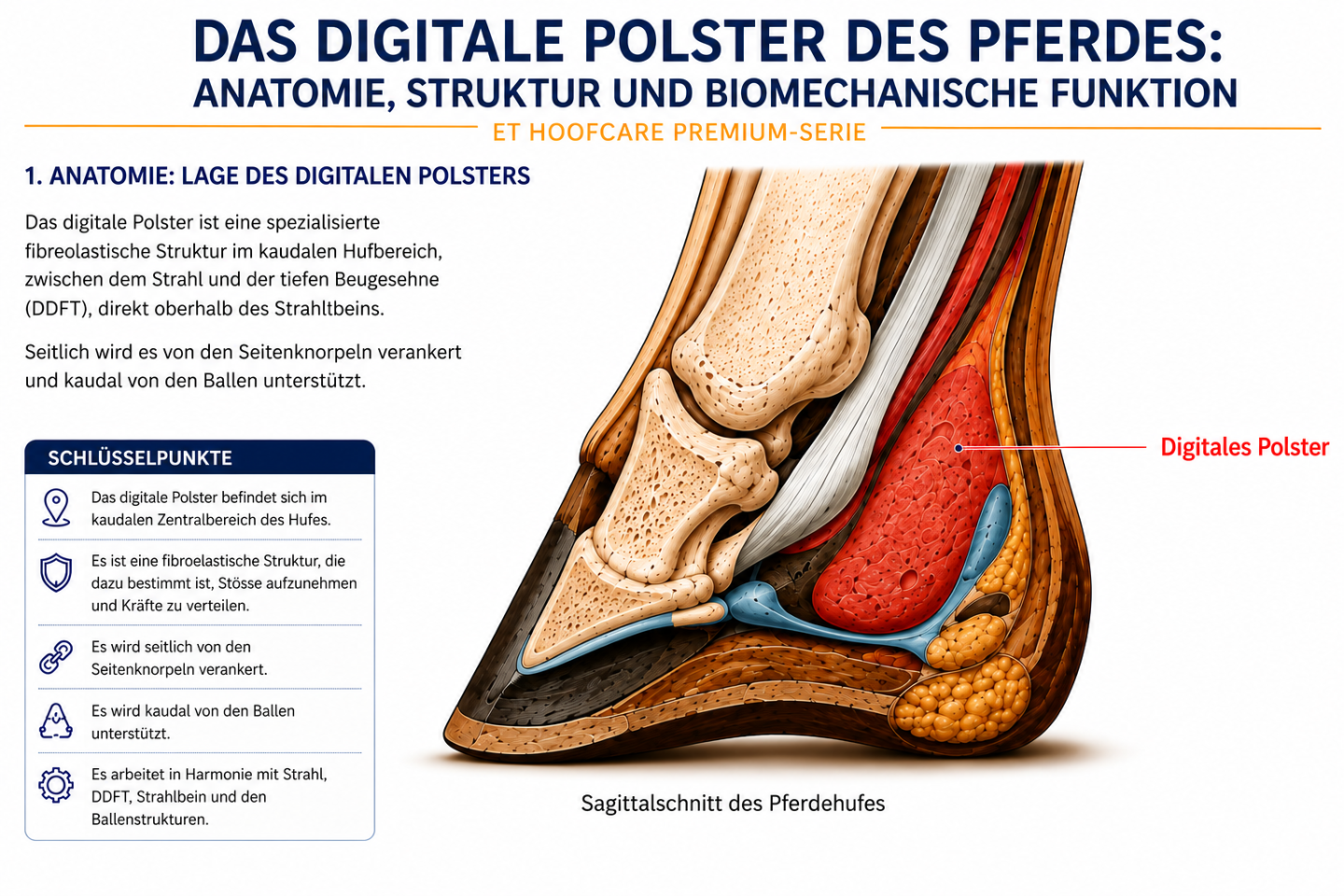 Anatomie, Struktur und Biomechanische Schema